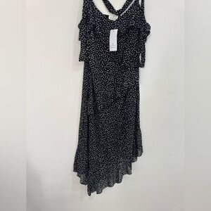 Black and White Polka Dot Dress